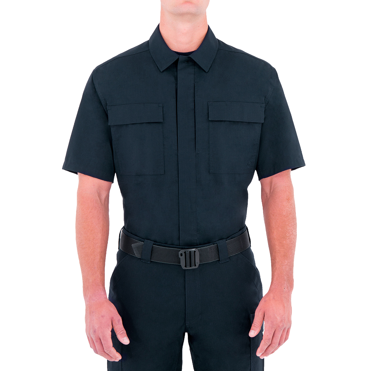 first_tactical_Mens Tactix Series Short Sleeve BDU Shirt_MIDNIGHT_NAVY_ALL_1